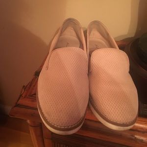 Aldo mesh slip on loafers.